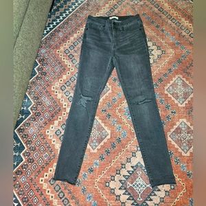 Madewell 9"mid rise skinny, size 28